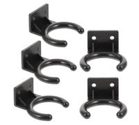 BESPORTBLE Ensemble de 5 Supports Muraux pour Microphone Clip Pince, Accessoire Léger pour Studio, Bureau ou Radio, Diamètre Intérieur 33 MM