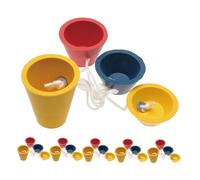 BESPORTBLE Ensemble De 6 Set de Tees de Golf Caoutchouc Hauteurs Variées pour Entraînement Intérieur et Extérieur sur Tapis de Practice