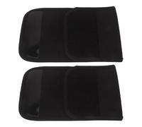 BESPORTBLE Ensemble de Couvre-pédales de Vélo en Polyester Noir, Protection Imperméable et Antidérapante pour Pédales Plates, Installation Facile pour Sorties Longues en Extérieur