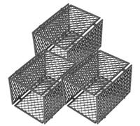 BESPORTBLE Ensemble de Jeu Militaire Clôture en Plastique 12 Pièces Garçon Fille 4 Panneaux Grillage Métallique Gris Foncé Construction Scène Guerre Jouet Développement Cognitif