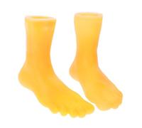 BESPORTBLE Ensemble De Marionnettes à Doigts en Caoutchouc - Petits Pieds Gauche Et Droit pour Enfants - Jouets Amusants pour Développer La Créativité Et L'Imagination des Petites
