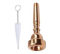 BESPORTBLE Ensemble de Nettoyage pour Trompette 2 Pièces - Brosse Flexible Embouchure en Métal - Accessoires Pratiques pour Trompette Compacte - Kit Entretien Facile à Transporter