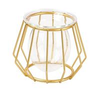 BESPORTBLE Ensemble De Plantes Hydroponiques Et De Vases Petit Vase Hexagonal Doré pour La Propagation des Plantes Et Lutilisation Décorative