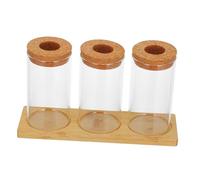 BESPORTBLE Ensemble Décoration de Bouteille propager Portable jardinières de Multiplication en Verre Station de Propagation de Bureau Liège Transparent