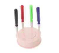 BESPORTBLE Ensemble D'outils de Réparation de Montres Compacts en Plastique avec Stylo Huileur et Coupelle pour Lubrification Précise des Montres Mécaniques à Usage Professionnel