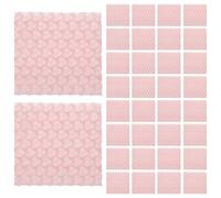 BESPORTBLE Enveloppes à Bulles en Plastique Renforcé Forme Cœur 10x10 Cm Rose Poudré Antichoc pour Emballage Colis Fragile 50 Pièces Protection Transport Présent