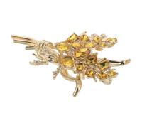 BESPORTBLE Épingle pour Femme D'épi de Blé Doré en Alliage de Zinc Fermoir Sécurisé, Style Classique et Confortable pour Célébrer des Réussites ou Soirées