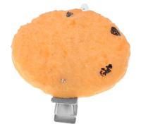 BESPORTBLE Épinglette à Cheveux Forme De Biscuit Accessoire Capillaire Mignon Et Filles Barrette Amusante Pour Garçon Fille Clip à Cheveux Kawaii Pour Style De Maquillage Ludique