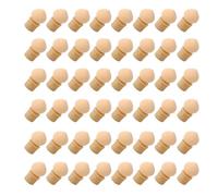 BESPORTBLE Éponges Douces à Estomper sur Ongles Naturels et Acryliques pour Manucure DIY et 50pcs, Têtes de Pinceaux Légères en Plastique Éponge Beige pour Nail Art Ombré