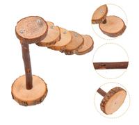 BESPORTBLE Escalier Bois pour Écureuils et Hamsters Planche de Saut à Niveaux Plateforme Escalade Multifonctionnelle pour Petits Animaux Jeu Activité pour Exercice et Détente