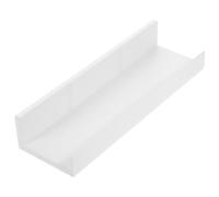 BESPORTBLE Étagère Murale Flottante avec Rebord pour Cadres Photo Support Mural en Bois Naturel Dimensions Compactes pour Salon Chambre la Cuisine et Bureau Rangement Décoratif