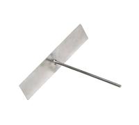 BESPORTBLE Étaleur de Crêpes Acier Inoxydable Grand Format Léger Surface Lisse Outil la Cuisine pour Pâte Crêpes Pancakes Adapté aux Petits Déjeuners