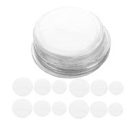 BESPORTBLE Étui à Badge Rond Protection Complète en Pvc 60 Pièces pour Affichage et Rangement de Badges et Pins Émaillés