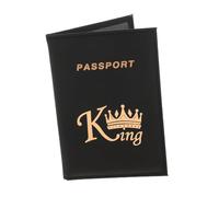 BESPORTBLE Étui à Passeport Meilleur Détenteur De Passeport pour Le Carnet De Passeport Sacs De Passeport pour Itinérants Pochette Passeport pour PU Black