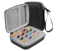 BESPORTBLE Étui de Rangement pour Médiators de Guitare Assorties Organiseur Pratique pour Accessoires de Guitare Sac Portable pour Musiciens Débutants et Confirmés Couleur Couleur Aléatoire