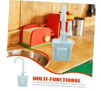BESPORTBLE Évier de Cuisine avec Robinet Fonctionnel Accessoires de Jeu de Rôle pour Garçon Fille Simulateur Évier avec Eau Courante pour Garçons et Filles Batterie Non Incluse