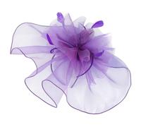 BESPORTBLE Fascinator Femme Avec Voile Et Plumes Accessoire Élégant Pour Mariage Fête Ou Thé Chapeau Vintage Et Chic Pour Cérémonies Et Événements Spéciaux