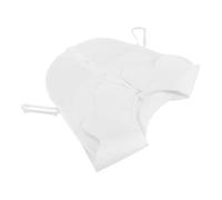 BESPORTBLE Faux Col Mousseline Pour Femme Col Rond Détachable Blanc Accessoire De Plage De Chemise Look Propre Et Frais