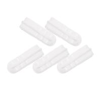 BESPORTBLE fermeture éclair du pince pour de conservation alimentaire clips pour sacs de compression 5pcs plastique blanc pour food preservation et bedding compatible avec various vacuum