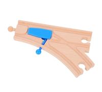 BESPORTBLE Ferrée en Bois pour Garçon et Filles 3 Ans Accessoire de Piste de Train Petit et Jouets de Ferrée Développer Créativité Construction de Chemins de Fer 1 Pièce