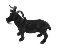BESPORTBLE Figurine de Chèvre Réaliste Décoration de Jardin Compacte Modèle Éducatif pour Enseignement Agricole Ornement Animalier Authentique pour Pelouse et Maison