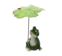 BESPORTBLE Figurine de Grenouille Résine Décorative pour Aquarium et Jardin Miniature pour Micro-Paysage Décoration de Table Élégante et Apaisante