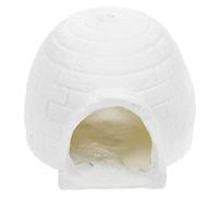 BESPORTBLE Figurine de Maison de Glace Miniature Résine Décor Réaliste pour Garçon Fille Cognitif et Ornement Photo pour Décoration de Maison Jardin ou Bureau