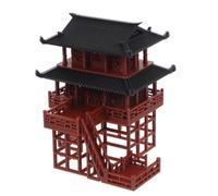 BESPORTBLE Figurine Miniature de Paysage Zen en Plastique, Décor Café | Décoration Polyvalente Faite Main, Détails Fins et Format Compact, pour Aquarium et Scènes Zen