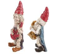 BESPORTBLE Figurine Squelette De GNOME pour Aquarium Bonsaï Décoration Dhalloween Crâne De GNOME De Jardin