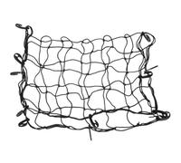 BESPORTBLE Filet de Chargement Noir pour Coffre et Barres de Toit, en Caoutchouc avec Crochets Plastiques, Grand Organiseur de Toit pour Bagages et Objets