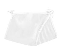 BESPORTBLE Filet de Rangement Jouets de Bain avec Ventouse Organisateur Angle Mural pour Jouets Panier de Stockage Respirant Blanc Pratique et Léger pour Salle de Bain