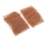 BESPORTBLE Filet De Tête En Maille Respirante, 2 Pièces, Filet Portable En Maille Fine, Protection Insectes Pour Pêche Et Randonnée, Chapeau Moustiquaire Unisexe Extérieur, Usage Jardin Et Camping