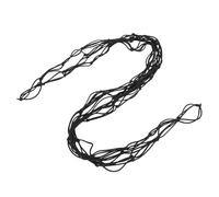 BESPORTBLE Filet de Treillis Élastique 80 X 80 Cm Noir avec Crochets Support de Culture pour Plantes Grimpantes en Tente Hydroponique Filet pour Palissage et Croissance Intérieure