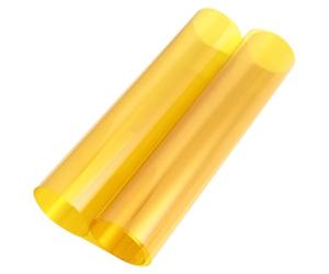 BESPORTBLE Film de Correction de Couleur Pet Autocollant 50 CM X 100 M Jaune Filtres D’Éclairage D’Ambiance pour Chambre Film D’Effet Coucher de Soleil Lumineux pour Décoration Créative