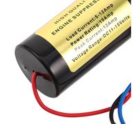 BESPORTBLE Filtre Anti-Parasites 10A pour Voiture Isolateur de Bruit Moteur et Réducteur de Bruit Ligne Électrique Filtre Secteur Alimentation Auto Compatible Autoradio et Amplificateur