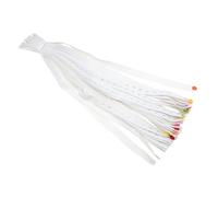 BESPORTBLE Fixations pour Couches Bébé Ceinture Élastique Confortable Bouton Réglable Plusieurs styles 40pcs en Tissu Blanc Plusieurs styles pour Accessoires de Couches Poupon