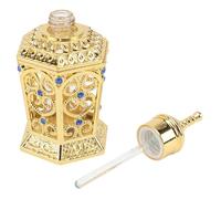 BESPORTBLE Flacon de Parfum en Verre 10 ML Bille Roulante, Flacon Vide pour Huiles Essentielles, Réservoir de Liquide pour Aromathérapie, Présent Fête des Mères