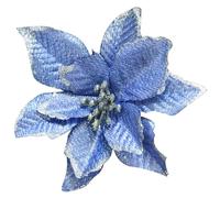 BESPORTBLE Fleurs De Baies De Noël À Paillettes : Noël Artificiel Décorations d'arbre De Noël Bricolage avec des Tiges De Pommes De Pin Bleues