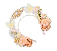 BESPORTBLE Fleurs Rétro Diadème Floral pour Cosplay Photographie et Événements Spéciaux