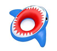BESPORTBLE Flotteur Gonflable pour Piscine Forme de Requin Eau pour Plage Anneau de Natation Pratique pour Adultes