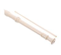 BESPORTBLE Flûte à Bec Soprano Blanche Abs pour Débutants Garçon Fille Instrument à Vent Léger et Portable Clarinette Pédagogique et Sûre