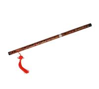 BESPORTBLE Flûte Bambou Traditionnelle pour Débutants Instrument Chinois et Portable avec Boîte de Rangement Finition Lisse