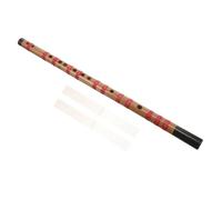 BESPORTBLE Flûte de Bambou Traditionnelle Longue pour Débutants Instrument de Musique Bambou Portable Structure Raisonnable Facile à Jouer Décorative et Robuste