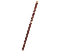 BESPORTBLE Flûte Traversière en Bois de Bambou pour Débutants G, Instrument Chinois Traditionnel, Deux Sections en Laiton, Flûte D’initiation Portable Tonalité Précise, pour Style Aléatoire