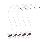 BESPORTBLE Fly Shaped Cat Wand Refill Head Interactive Kitten Teaser Attachment for Indoor Outdoor Play