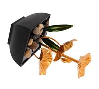 BESPORTBLE Fontaine Intérieur Zen à Niveaux avec Apaisant Fontaine Décorative de Bureau pour Relaxation Méditation et Ambiance Calme Au Salon et Chambre