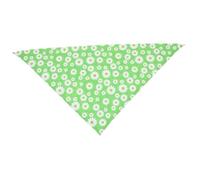 BESPORTBLE Foulard De Fête pour Animaux De Compagnie Bandana Triangulaire pour Chien Motif Floral Amusant Polyester Décoration Facile pour Anniversaire De Chien