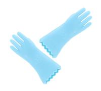 BESPORTBLE Gants Miniatures Bleu pour Maison de Poupée Accessoires DIY Ludiques pour Gants de Nettoyage Miniatures avec Détails Réalistes Idéaux pour Aménager des Jeu