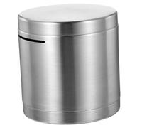 BESPORTBLE Garçon Fille Acier Inoxydable Cylindrique Boîte Épargne Et Portable pour Développer Les Habitudes Économie Décor De Éducatif pour Garçon Fille
