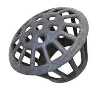 BESPORTBLE Garde-gouttière Fonte Rond pour Évacuation Eau Extérieure Crépine Gouttière Anti-obstruction Protection Drainage Rapide et Installation Facile Couleur Aléatoire Couleur Aléatoire